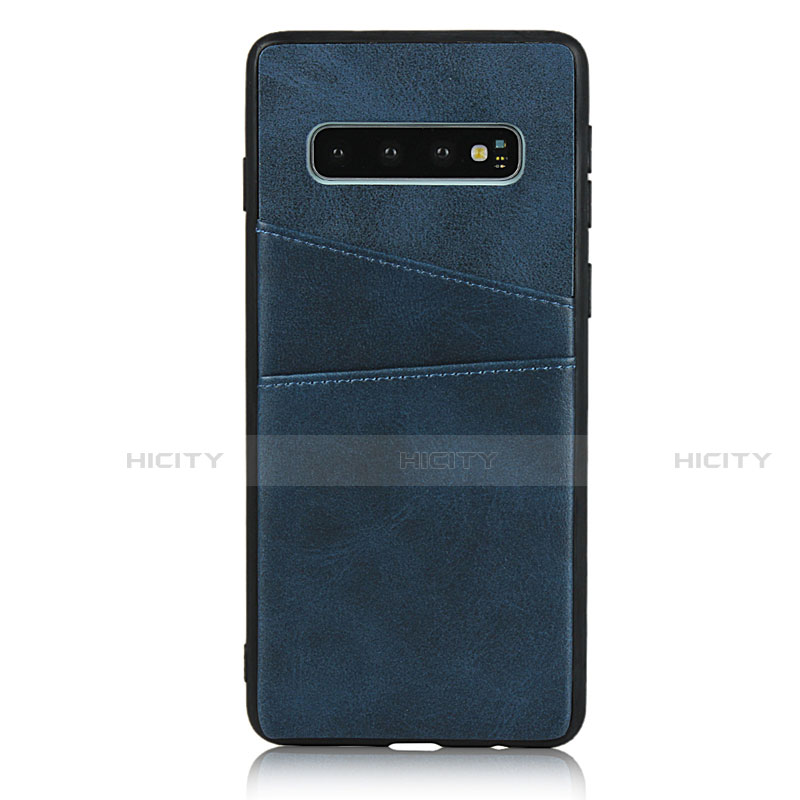 Samsung Galaxy S10 5G用ケース 高級感 手触り良いレザー柄 R02 サムスン 