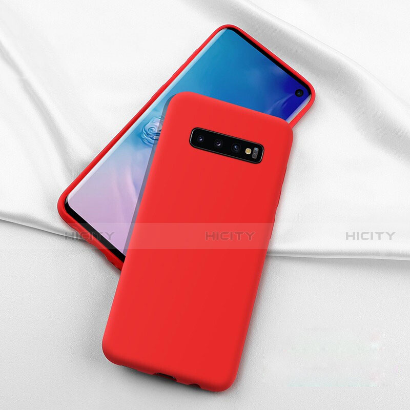 Samsung Galaxy S10 5G用360度 フルカバー極薄ソフトケース シリコンケース 耐衝撃 全面保護 バンパー C04 サムスン 