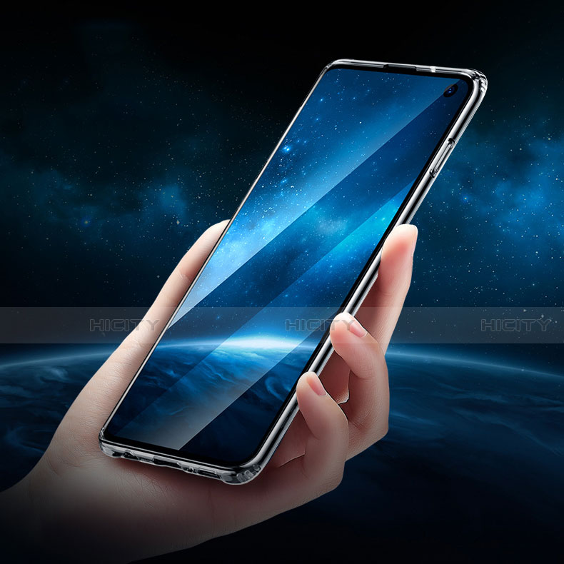 Samsung Galaxy S10 5G用極薄ソフトケース シリコンケース 耐衝撃 全面保護 透明 H01 サムスン 