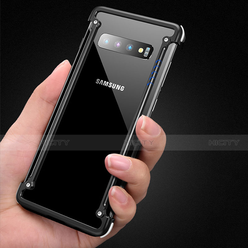 Samsung Galaxy S10 5G用ケース 高級感 手触り良い アルミメタル 製の金属製 バンパー カバー T01 サムスン 