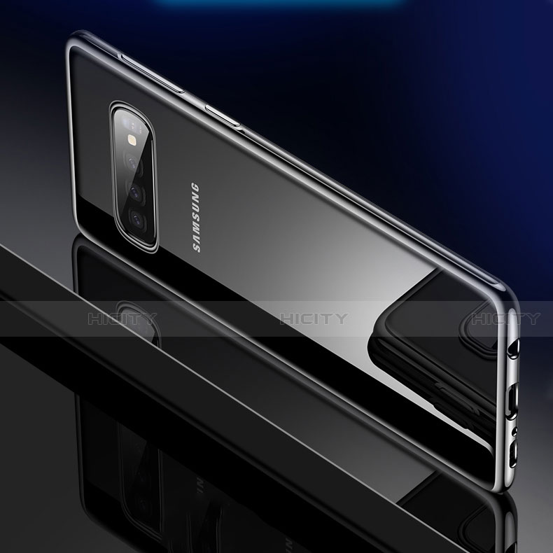 Samsung Galaxy S10 5G用極薄ソフトケース シリコンケース 耐衝撃 全面保護 クリア透明 H02 サムスン 
