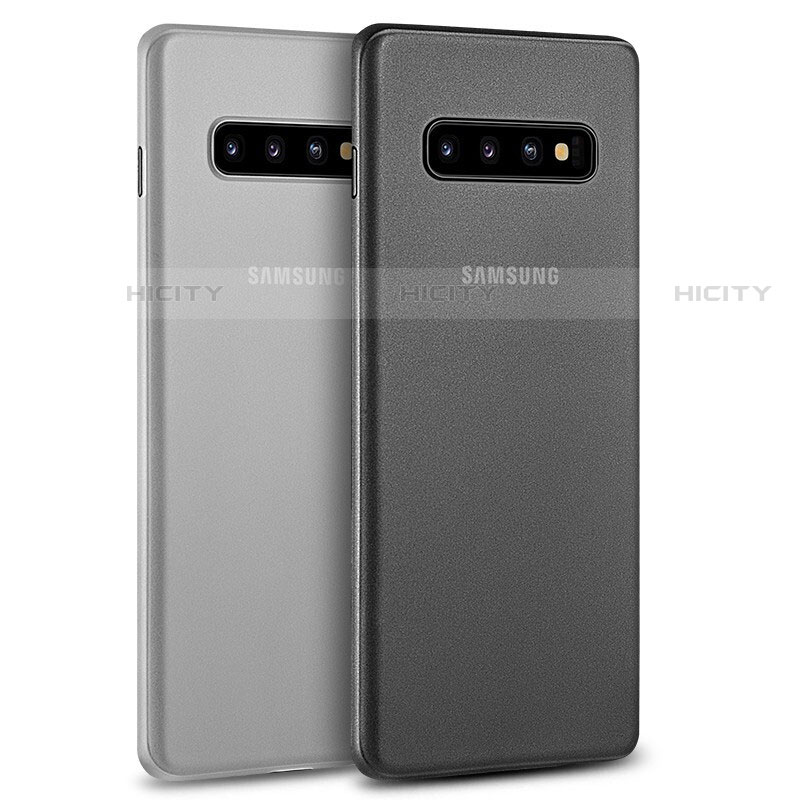 Samsung Galaxy S10 5G用極薄ケース クリア透明 プラスチック 質感もマット カバー P01 サムスン 