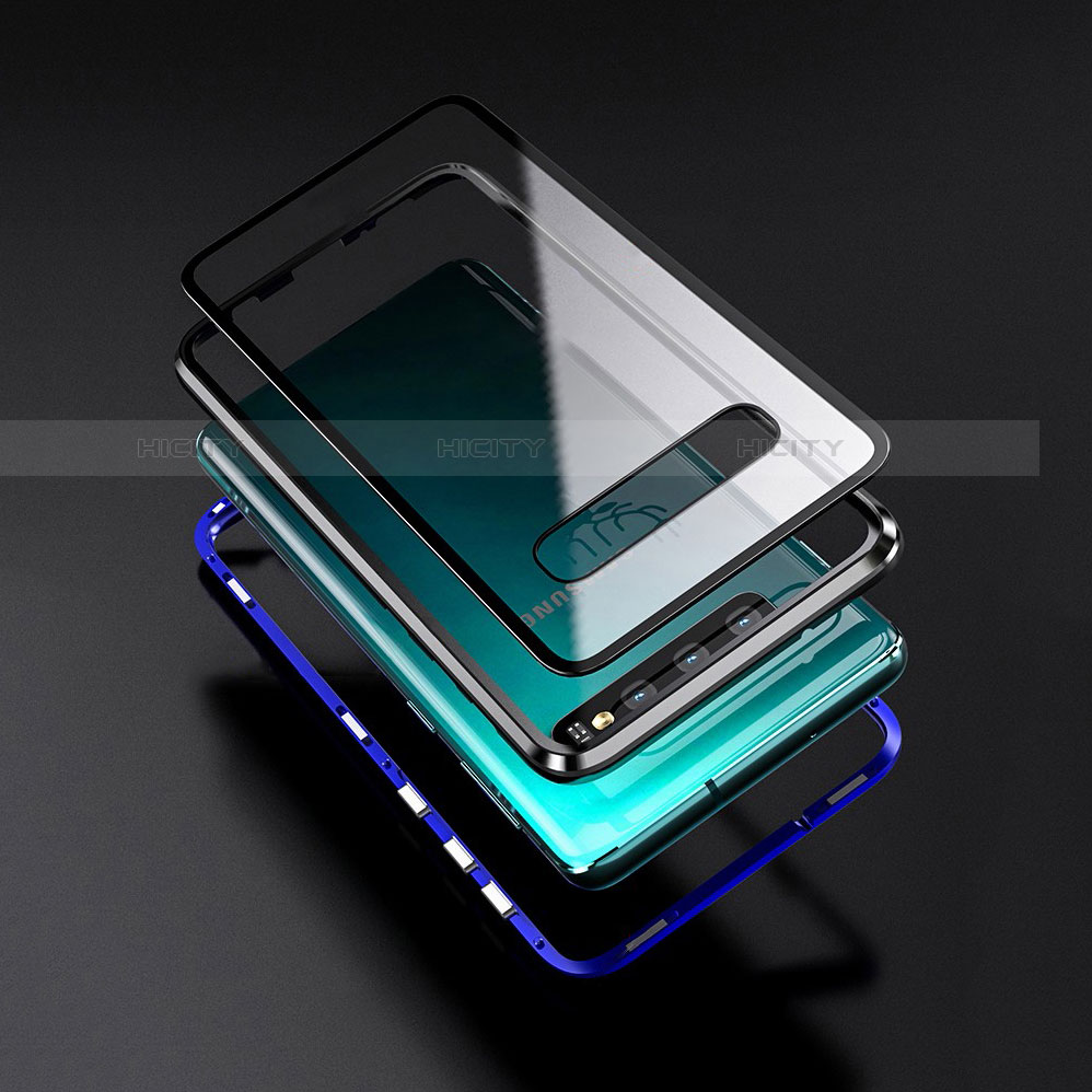 Samsung Galaxy S10 5G用ケース 高級感 手触り良い アルミメタル 製の金属製 バンパー 鏡面 カバー サムスン 