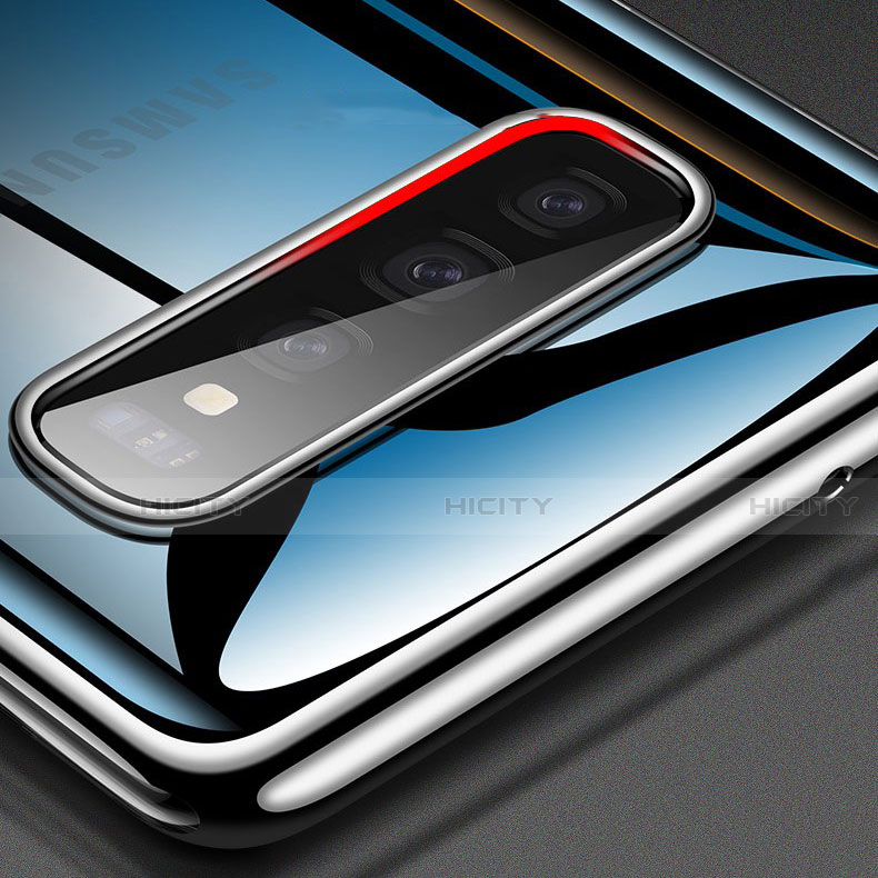 Samsung Galaxy S10 5G用極薄ソフトケース シリコンケース 耐衝撃 全面保護 透明 S02 サムスン 