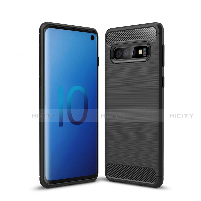 Samsung Galaxy S10 5G用シリコンケース ソフトタッチラバー ライン カバー サムスン 