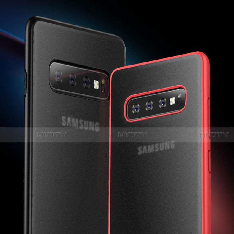 Samsung Galaxy S10 5G用極薄ケース クリア透明 プラスチック 質感もマットU01 サムスン 
