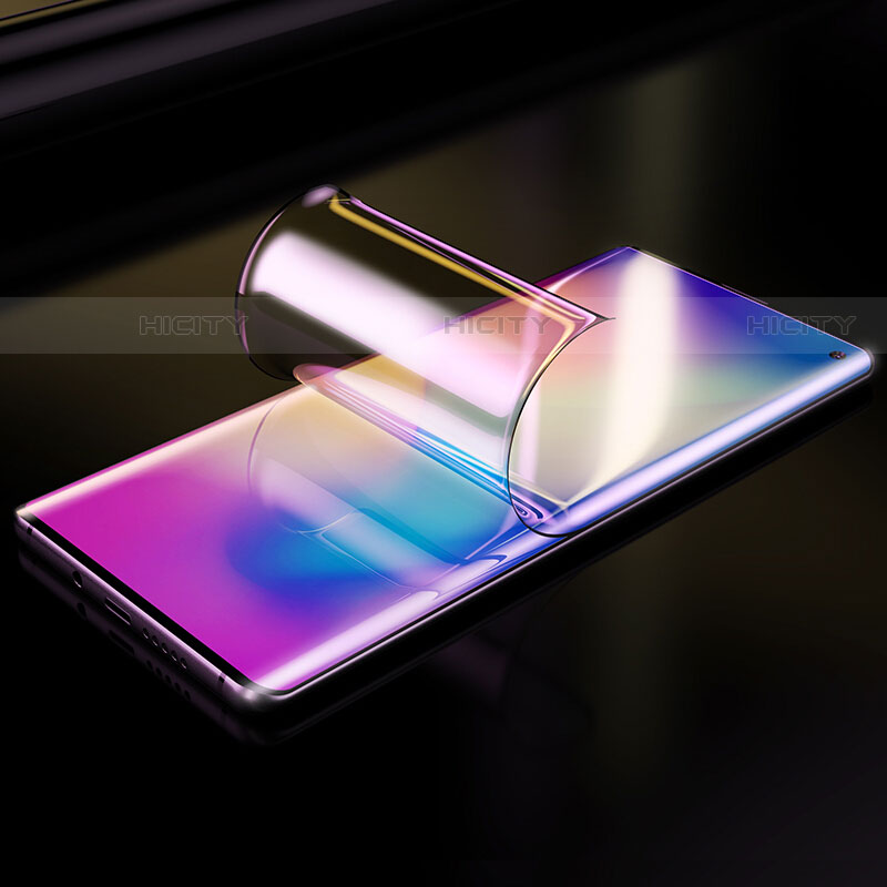 Samsung Galaxy S10 5G用高光沢 液晶保護フィルム フルカバレッジ画面 アンチグレア ブルーライト サムスン クリア