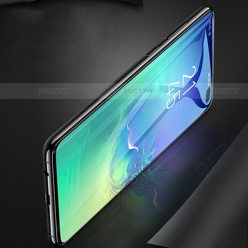 Samsung Galaxy S10 5G用強化ガラス フル液晶保護フィルム F03 サムスン ブラック