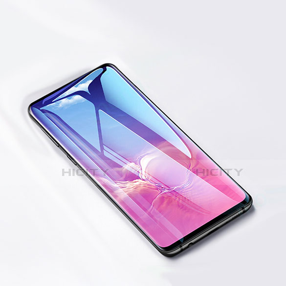 Samsung Galaxy S10 5G用強化ガラス フル液晶保護フィルム F05 サムスン ブラック