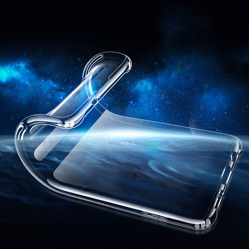 Samsung Galaxy S10用極薄ソフトケース シリコンケース 耐衝撃 全面保護 クリア透明 T03 サムスン クリア