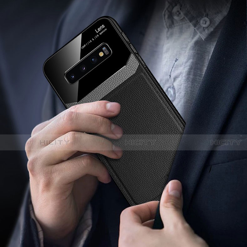 Samsung Galaxy S10用360度 フルカバー極薄ソフトケース シリコンケース 耐衝撃 全面保護 バンパー C01 サムスン 