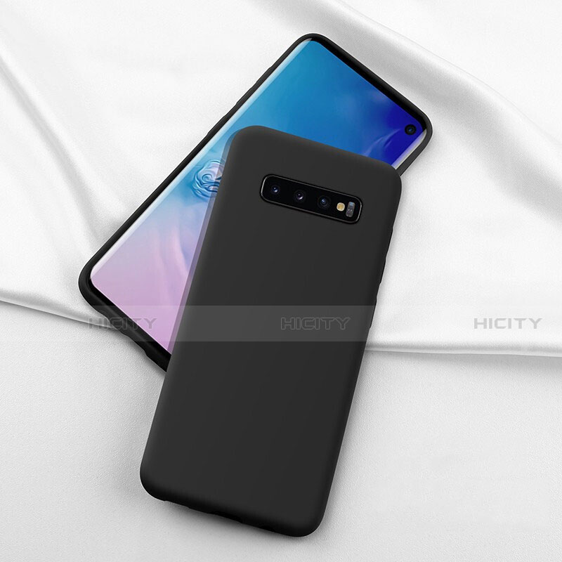 Samsung Galaxy S10用360度 フルカバー極薄ソフトケース シリコンケース 耐衝撃 全面保護 バンパー C04 サムスン 