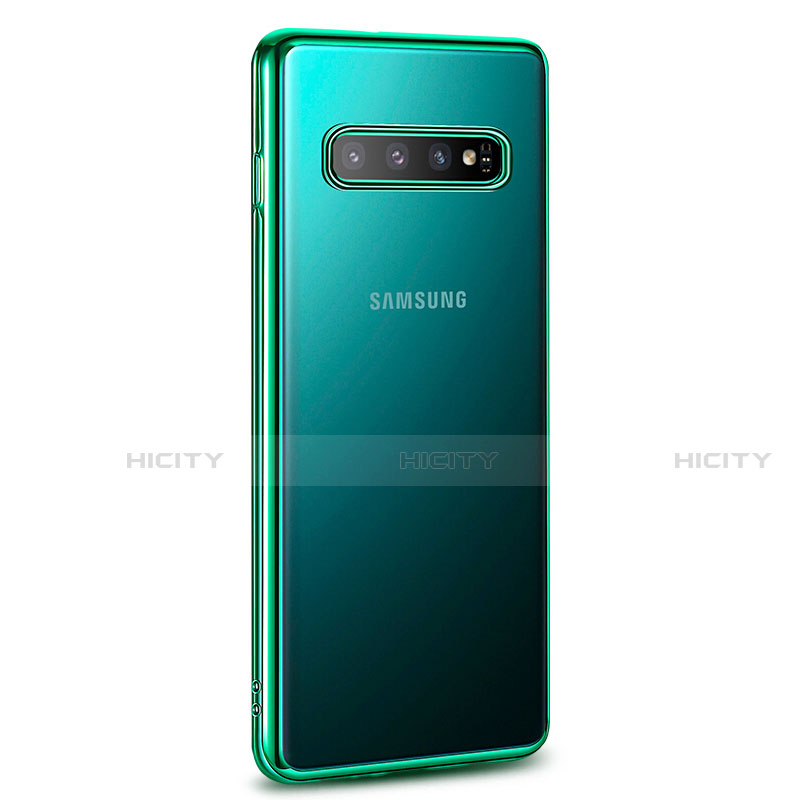 Samsung Galaxy S10用極薄ソフトケース シリコンケース 耐衝撃 全面保護 クリア透明 U03 サムスン 