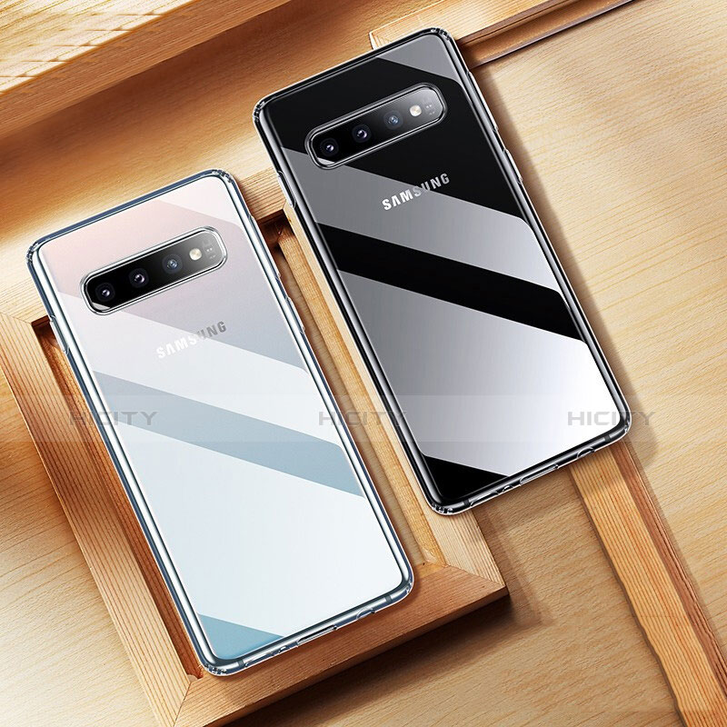 Samsung Galaxy S10用極薄ソフトケース シリコンケース 耐衝撃 全面保護 透明 H03 サムスン 