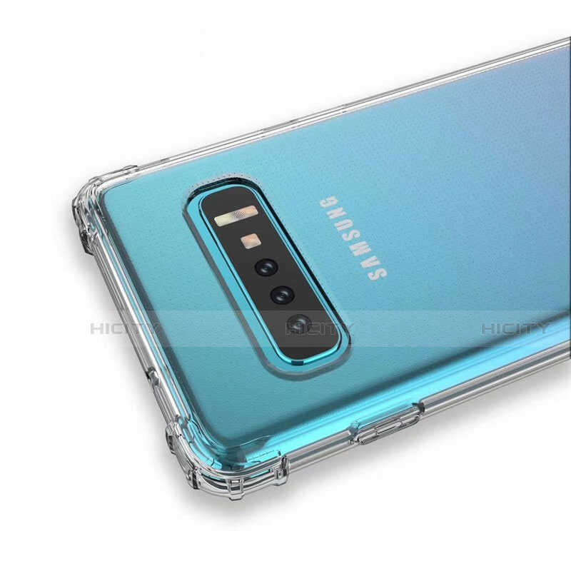 Samsung Galaxy S10用極薄ソフトケース シリコンケース 耐衝撃 全面保護 クリア透明 A05 サムスン 