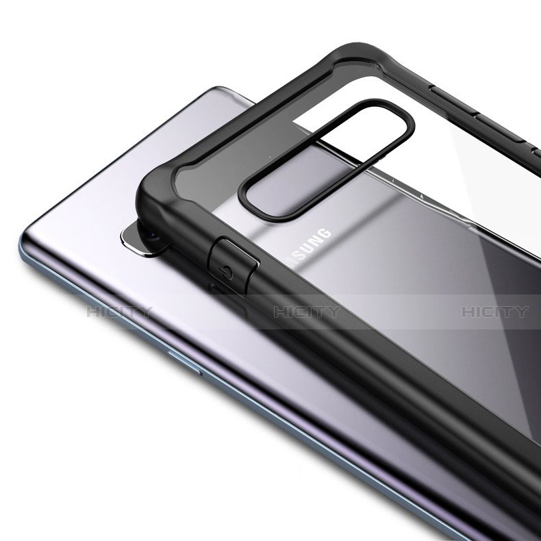 Samsung Galaxy S10用ハイブリットバンパーケース クリア透明 プラスチック 鏡面 カバー H01 サムスン 