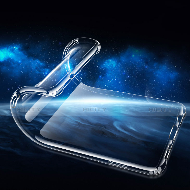 Samsung Galaxy S10用極薄ソフトケース シリコンケース 耐衝撃 全面保護 クリア透明 H01 サムスン 
