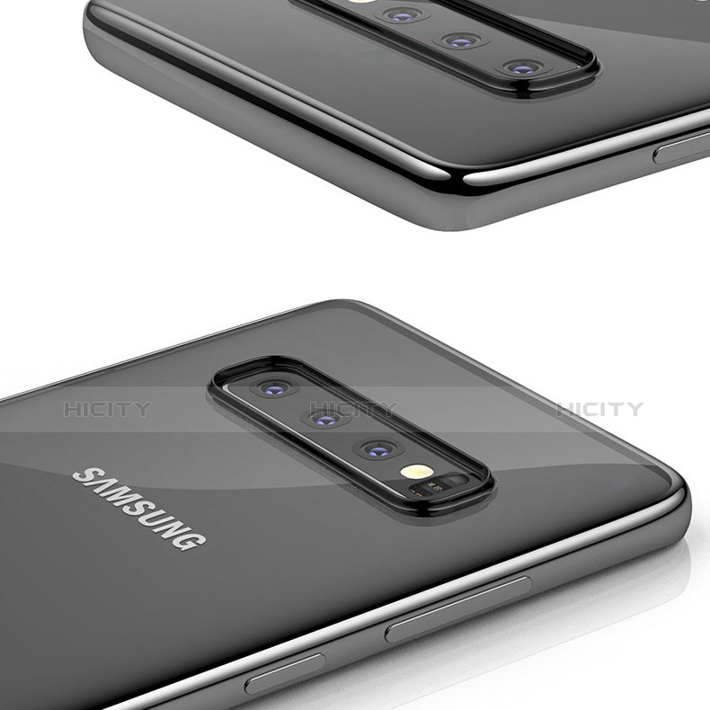 Samsung Galaxy S10用極薄ソフトケース シリコンケース 耐衝撃 全面保護 クリア透明 H05 サムスン 