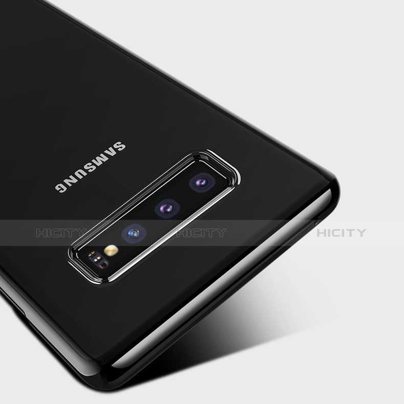 Samsung Galaxy S10用極薄ソフトケース シリコンケース 耐衝撃 全面保護 クリア透明 H06 サムスン 