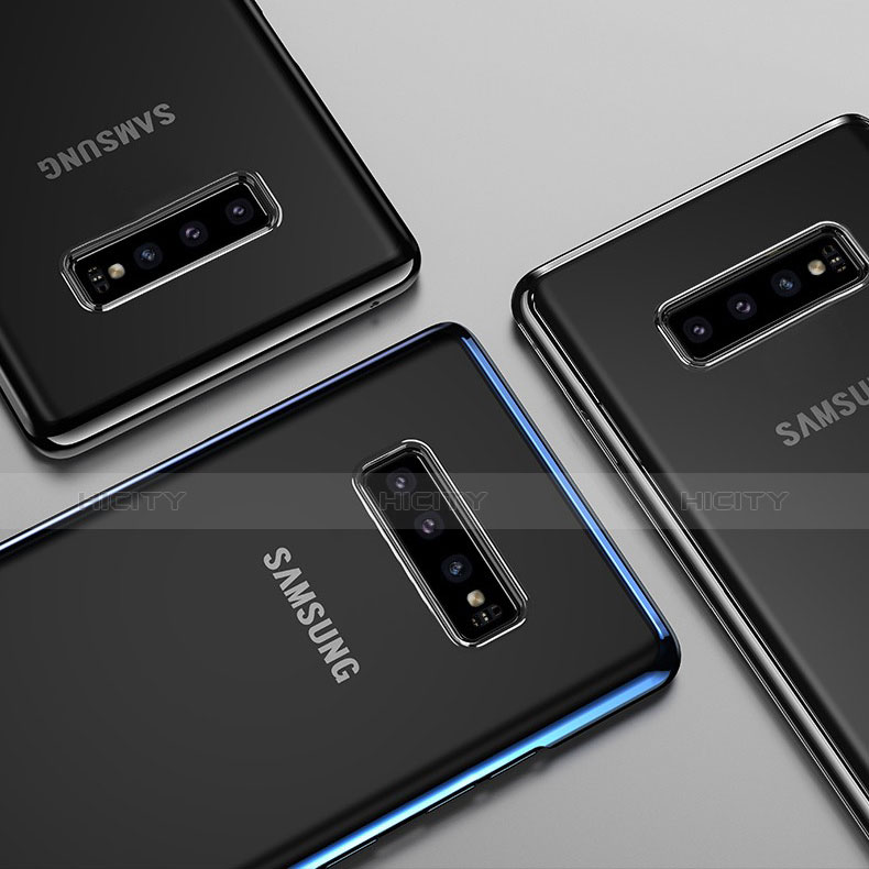 Samsung Galaxy S10用極薄ソフトケース シリコンケース 耐衝撃 全面保護 クリア透明 H06 サムスン 