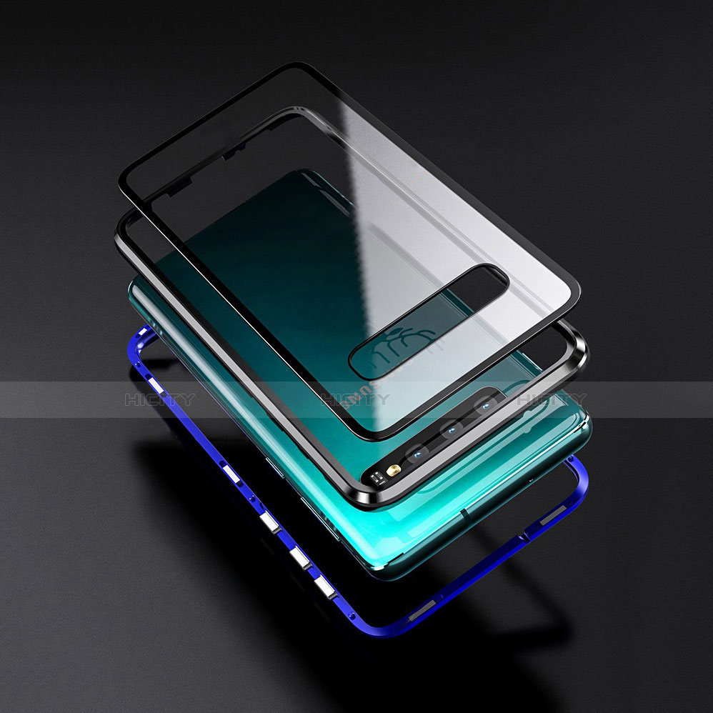 Samsung Galaxy S10用ケース 高級感 手触り良い アルミメタル 製の金属製 バンパー 鏡面 カバー サムスン 