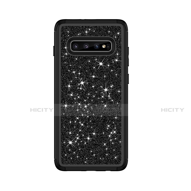 Samsung Galaxy S10用ハイブリットバンパーケース ブリンブリン カバー 前面と背面 360度 フル サムスン 