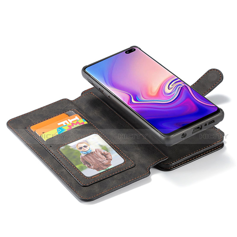 Samsung Galaxy S10用手帳型 レザーケース スタンド カバー T02 サムスン 