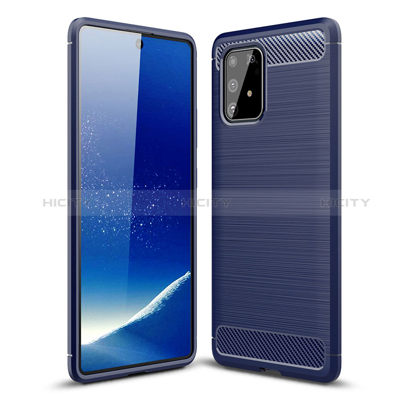 Samsung Galaxy S10 Lite用シリコンケース ソフトタッチラバー ライン カバー WL1 サムスン 