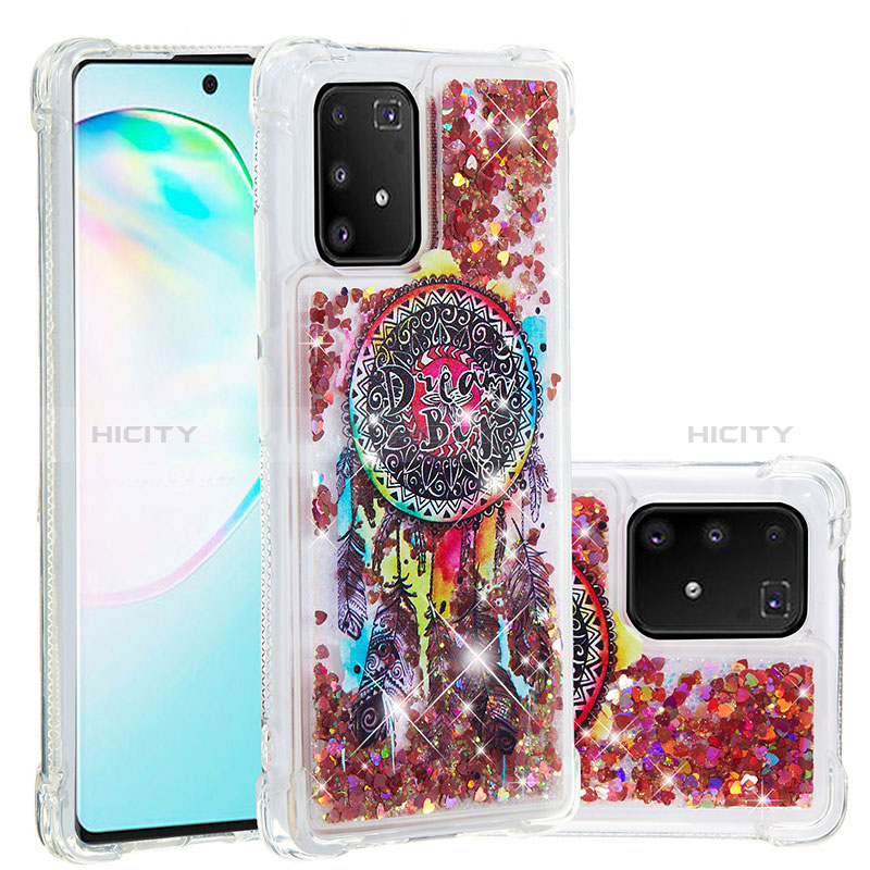 Samsung Galaxy S10 Lite用シリコンケース ソフトタッチラバー ブリンブリン カバー S03 サムスン 