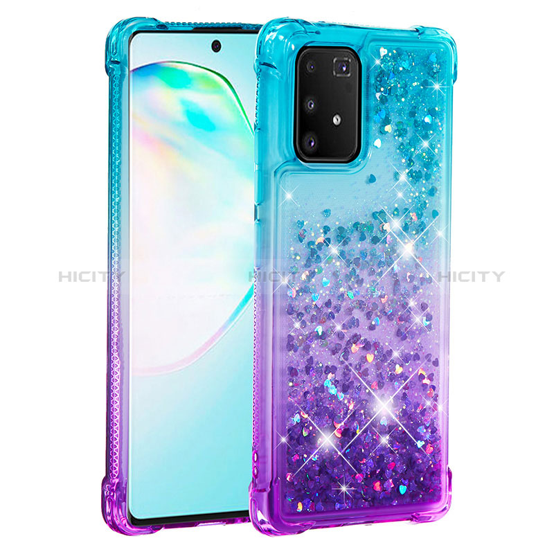 Samsung Galaxy S10 Lite用シリコンケース ソフトタッチラバー ブリンブリン カバー S02 サムスン 