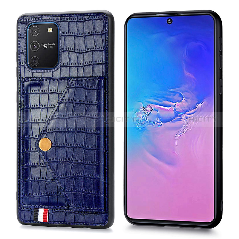 Samsung Galaxy S10 Lite用ケース 高級感 手触り良いレザー柄 S01D サムスン 