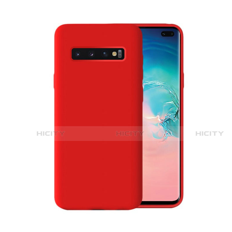 Samsung Galaxy S10 Plus用360度 フルカバー極薄ソフトケース シリコンケース 耐衝撃 全面保護 バンパー C03 サムスン 