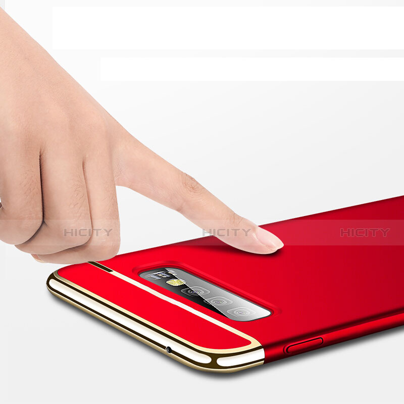 Samsung Galaxy S10 Plus用ケース 高級感 手触り良い メタル兼プラスチック バンパー T01 サムスン 