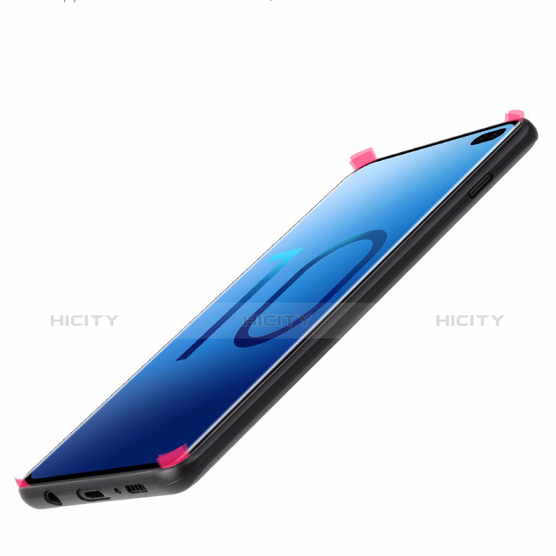 Samsung Galaxy S10 Plus用極薄ケース クリア透明 プラスチック 質感もマット カバー サムスン 