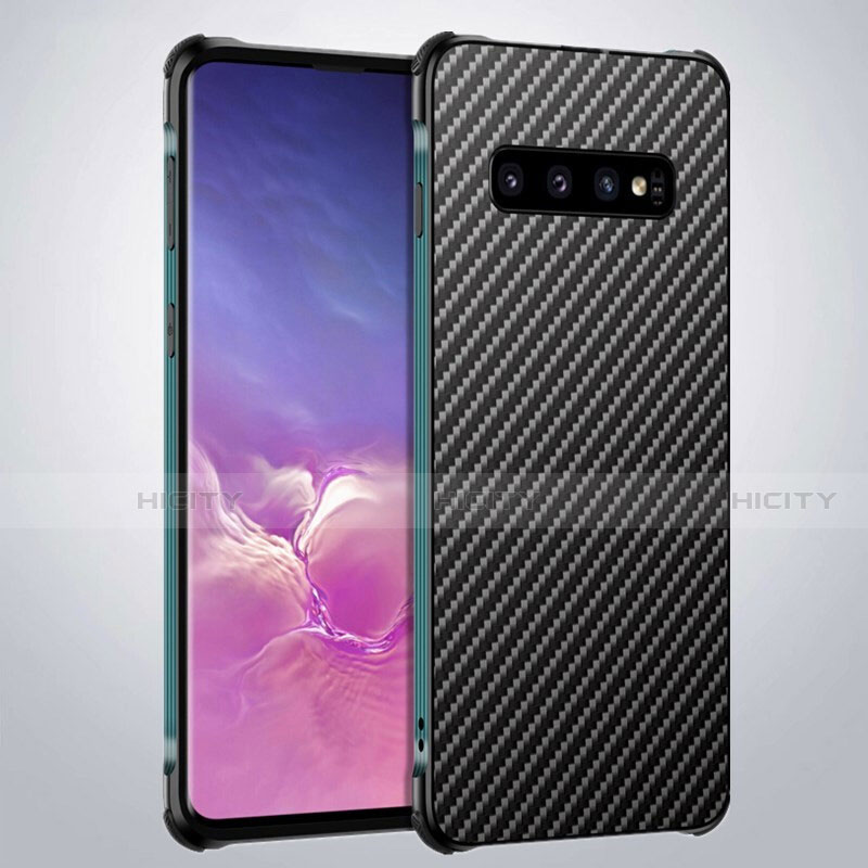 Samsung Galaxy S10 Plus用ケース 高級感 手触り良い アルミメタル 製の金属製 カバー サムスン 