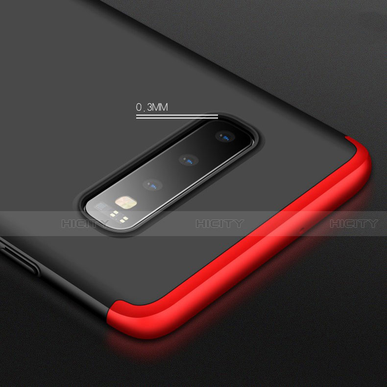 Samsung Galaxy S10 Plus用ハードケース プラスチック 質感もマット 前面と背面 360度 フルカバー M01 サムスン 