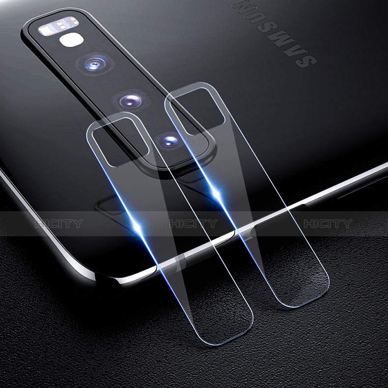 Samsung Galaxy S10 Plus用強化ガラス カメラプロテクター カメラレンズ 保護ガラスフイルム サムスン クリア