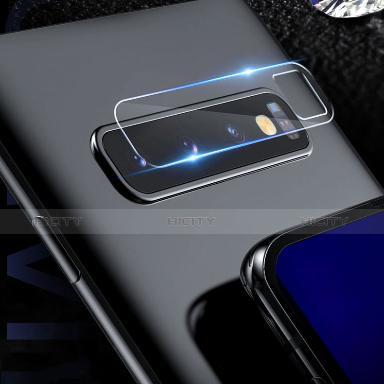Samsung Galaxy S10 Plus用強化ガラス カメラプロテクター カメラレンズ 保護ガラスフイルム サムスン クリア