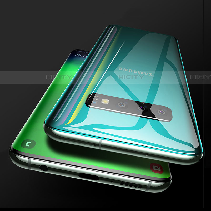 Samsung Galaxy S10 Plus用高光沢 液晶保護フィルム 背面保護フィルム同梱 F01 サムスン クリア