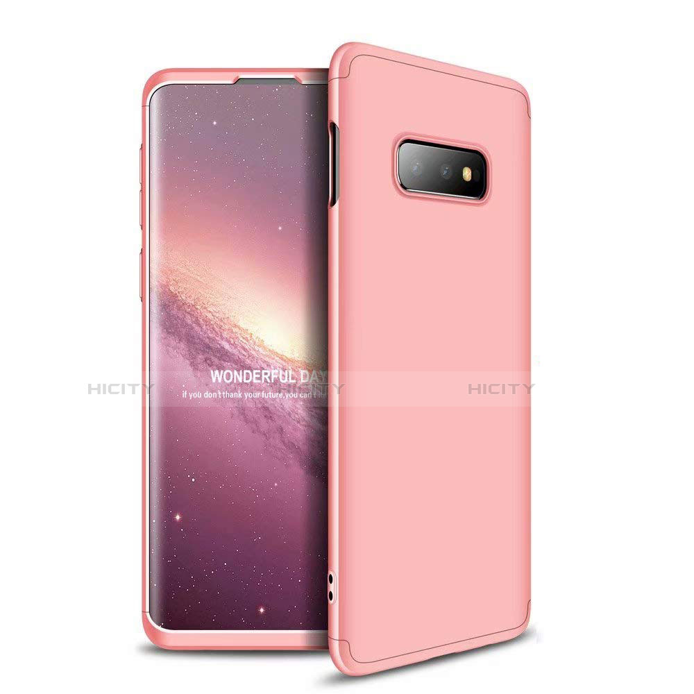 Samsung Galaxy S10e用ハードケース プラスチック 質感もマット 前面と背面 360度 フルカバー サムスン 