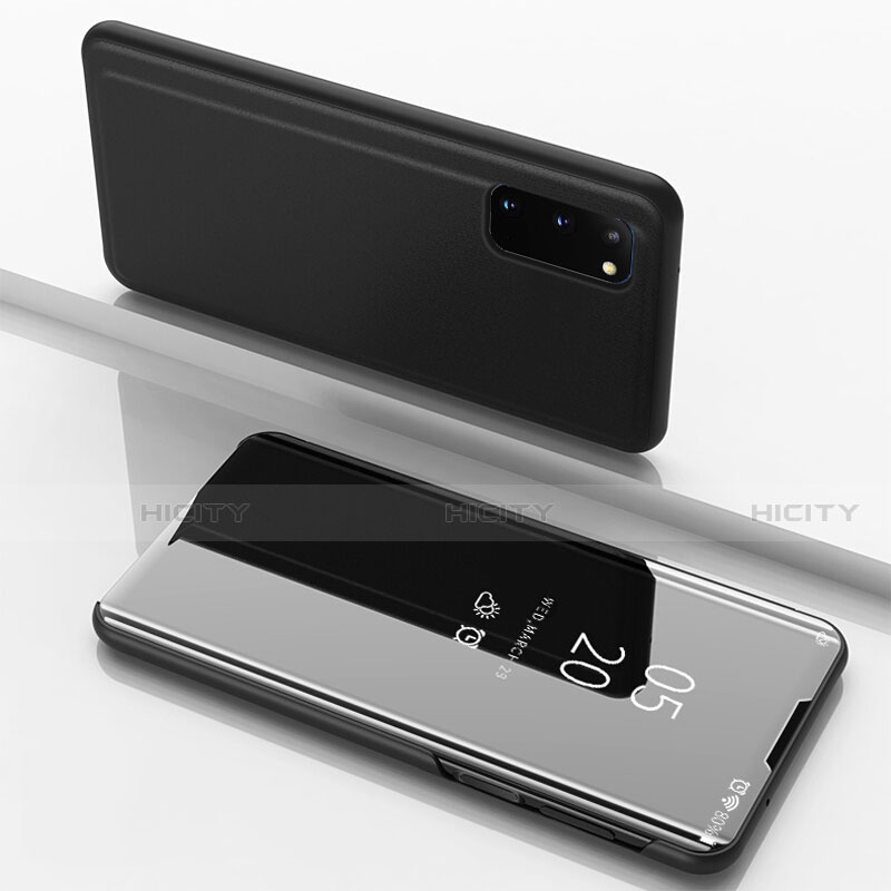 Samsung Galaxy S20 5G用手帳型 レザーケース スタンド 鏡面 カバー サムスン 