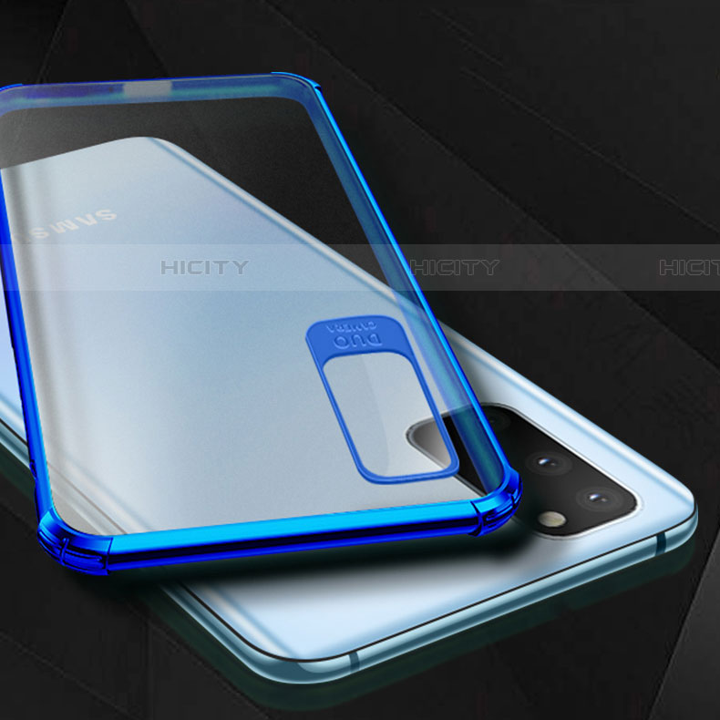 Samsung Galaxy S20 5G用極薄ソフトケース シリコンケース 耐衝撃 全面保護 透明 S02 サムスン 