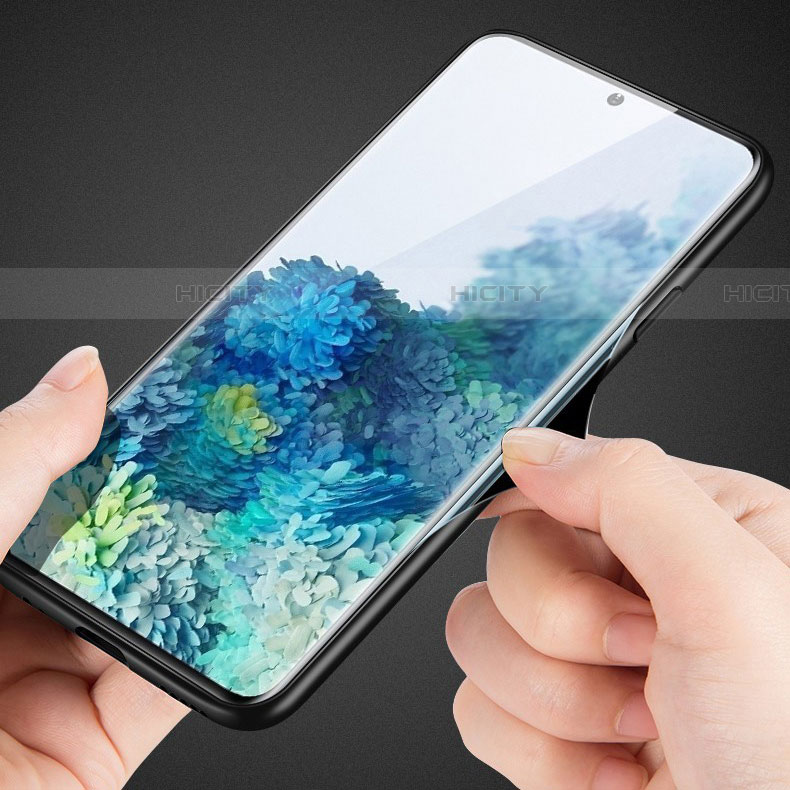 Samsung Galaxy S20 5G用ケース 高級感 手触り良いレザー柄 R02 サムスン 