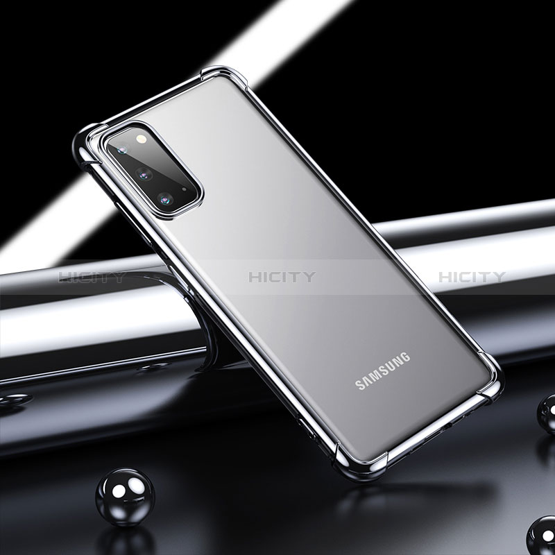 Samsung Galaxy S20用極薄ソフトケース シリコンケース 耐衝撃 全面保護 クリア透明 H04 サムスン 