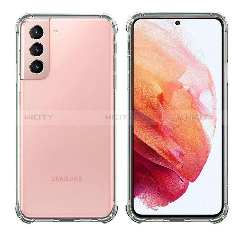 Samsung Galaxy S20 FE (2022) 5G用極薄ソフトケース シリコンケース 耐衝撃 全面保護 クリア透明 T04 サムスン クリア