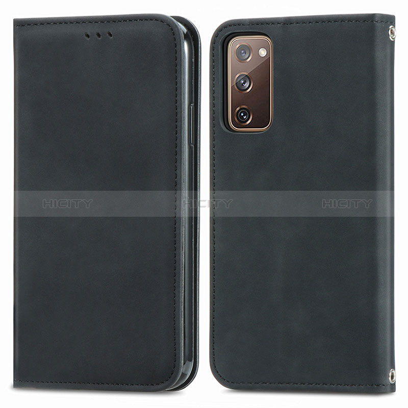 Samsung Galaxy S20 FE (2022) 5G用手帳型 レザーケース スタンド カバー S04D サムスン 