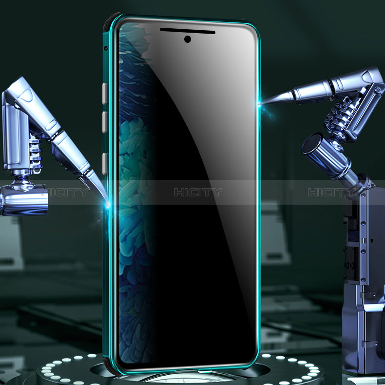 Samsung Galaxy S20 FE (2022) 5G用ケース 高級感 手触り良い アルミメタル 製の金属製 360度 フルカバーバンパー 鏡面 カバー サムスン 