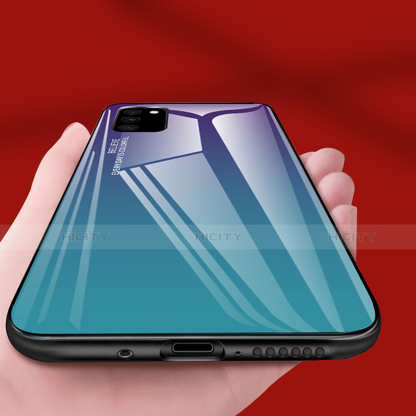 Samsung Galaxy S20 FE (2022) 5G用ハイブリットバンパーケース プラスチック 鏡面 カバー M01 サムスン 