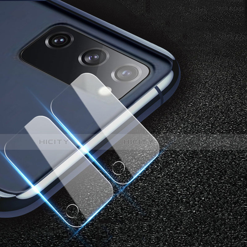 Samsung Galaxy S20 FE (2022) 5G用強化ガラス カメラプロテクター カメラレンズ 保護ガラスフイルム サムスン クリア