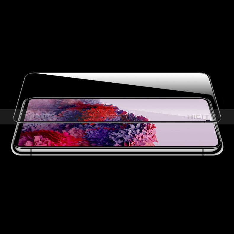 Samsung Galaxy S20 FE (2022) 5G用強化ガラス フル液晶保護フィルム F17 サムスン ブラック